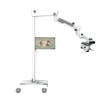 Microscope chirurgical dentaire AM-5000 / Microscope opératoire électrique avec lentille varifocale / Système de caméra 4K intégré