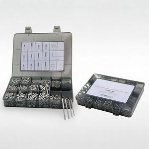 LBTEK SCSM6-25 สกรูหัวซ็อกเก็ต M6 25 304 สแตนเลส 50 ชิ้นชุดยึด DIN ชุดติดตั้งออปติคอล DIN916 DIN912 ชุดสกรู - Product Image 1