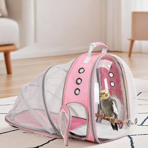 USMILEPET Best Seller PC <span class=keywords><strong>pappagallo</strong></span> borsa da trasporto spazio espandibile ingrandito da esterno gabbia zaino da viaggio porta borse per gatti per esterni - Product Image 1