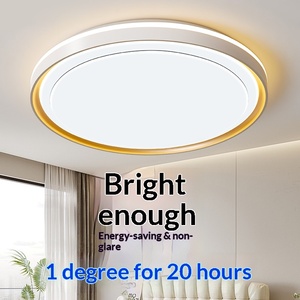Plafonnier LED moderne et simple pour chambre à coucher 2026, ambiance élégante pour salon, protection oculaire, Zhongshan - Product Image 1