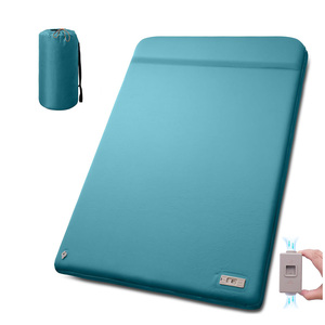 Anto sang trọng ngoài trời cắm trại <span class=keywords><strong>Inflatable</strong></span> Sofa giường 2 chỗ ngồi lớn đệm không khí với bơm <span class=keywords><strong>PVC</strong></span> có thể gập lại sang trọng nệm chống ẩm - Product Image 1