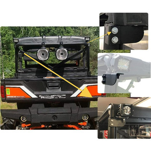 Polaris Spotlight Mounting Bracket 3501 2701 3502 Roof <b>Light</b> <b>Pole</b> Bracket For Motorcycle Lighting Systems - Product Image 3