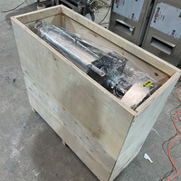 Presse-agrumes commercial pour usine alimentaire, machine à jus à froid, boîte en bois personnalisée fournie 90