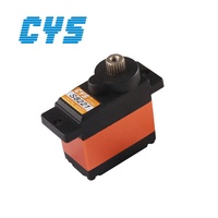 Servomoteur numérique sans noyau haute vitesse CYS-S8221 à engrenages métalliques 14g 1,8kg.cm pour voitures RC, hélicoptères, bateaux, avions, pièces d'avions RC