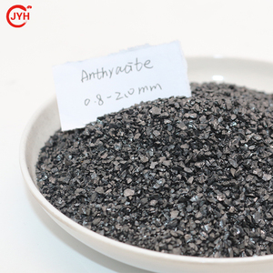 Charbon anthracite de haute qualité, support filtrant adsorbant, produits chimiques pour le traitement de l'eau, taille efficace 0,9-1,1 mm, densité apparente 1,6 - Product Image 4