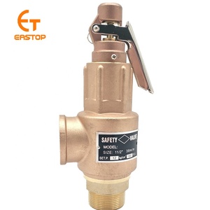 Válvula de Alivio de Agua Automática Ajustable S10L de Elevación Completa, Totalmente de Cobre, Segura, DN15 DN20 para Calderas de Control de Gas - Product Image 1