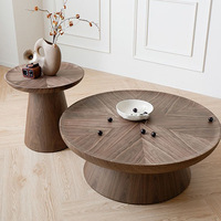 Table basse et table d'appoint modernes en bois massif chêne/érable/noyer - Meubles de salon écologiques et durables