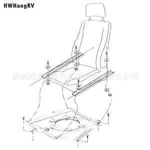 Panel de control giratorio sin perforaciones original de 43 cm para Volkswagen T5 T6 Van, lado del conductor y del pasajero - Product Image 2