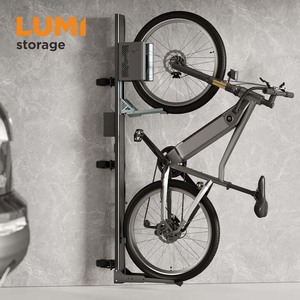 Support mural vertical pour vélo LBM12-02, support pour vélo électrique, support pivotant pour vélo mural, pour le <span class=keywords><strong>rangement</strong></span> de vélos électriques robustes - Product Image 1