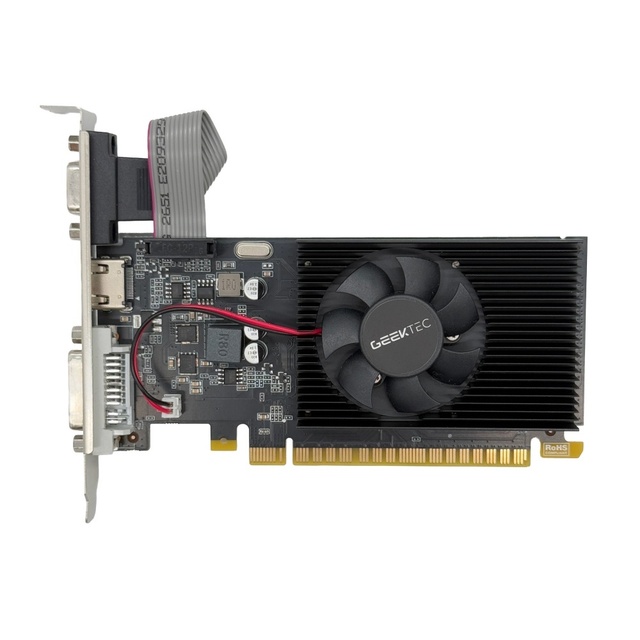 GEEKTEC GT 730 2G DDR3 Desktop Graphics Card DirectX 12 PCI Express 2.0 X16 GT730 2GD3-U