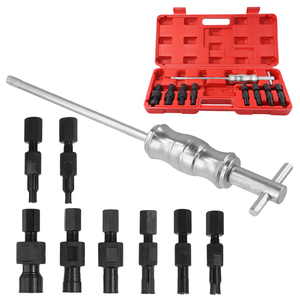 Podofo 9PCS Blind Inner Internal Bearing Puller Slide Hammer Set Inner Bearing Race and Seal Extractor Kit Wheel Hub 8-32mm <b>Tool</b> - Product Image 6