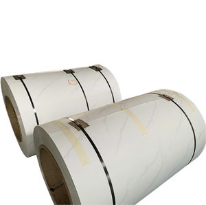 Bobine de profilés en aluminium prépeint blanc, bobine de bardage en aluminium <span class=keywords><strong>pour</strong></span> gouttières et toitures - Product Image 1