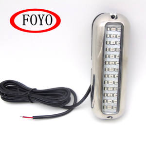 FOYO 10 - 30VDC Lumière <span class=keywords><strong>sous</strong></span>-marine à LED bleue - Éclairage <span class=keywords><strong>marin</strong></span> en acier inoxydable 316 avec <span class=keywords><strong>prix</strong></span> d'usine - Product Image 4