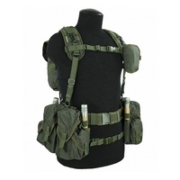Harnais de combat avec pochettes SMERSH, kit de base, gilet tactique unisexe, logo personnalisable, portable, pour l'extérieur
