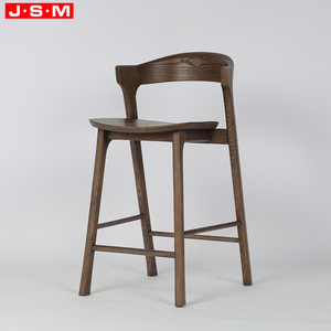 Taburetes de Bar Modernos para Cocina con Respaldo, Silla de Bar de Madera Nórdica de Lujo, <span class=keywords><strong>Taburete</strong></span> de Bar Moderno - Product Image 1