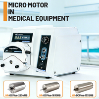 Moteur médical sans noyau à rotor interne 1650 OD 16 mm, haute vitesse 30000 tr/min, DC 12V 24V, avec capteur pour pompe à insuline