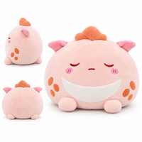 Peluche personnalisée mignonne rose super douce, animaux, monstres d'anime, jouet en peluche personnalisé, coussin pour bébés, cadeaux