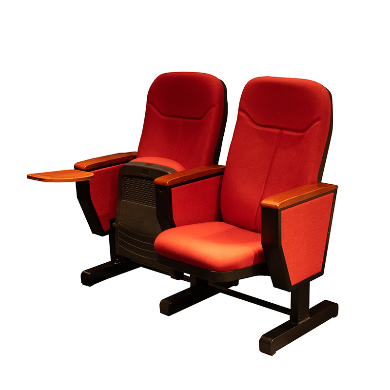 Auditorium chair with movable legs (plastic shell) CH-002