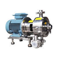 Pompe à émulsion en acier inoxydable, machine émulsifiante à cisaillement élevé pour la production de mayonnaise, de pommade et de pâte de viande