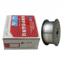 Alambre de soldadura MIG sin gas de 0.8mm y 1.2mm, auto-protegido, portátil, de 5kg, modelo E71T-GS, para mantenimiento en exteriores