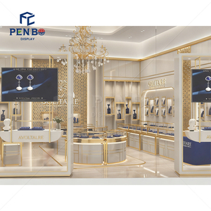 Muebles para Joyería de Dubái, Muebles de Exhibición de Joyería Curvos de Lujo Personalizados, Diseño y Exhibición de Tiendas de Joyería - Product Image 3