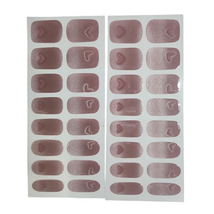Pegatinas de Uñas Estilo Coreano, Gel UV de Uretano, Resistentes al Agua, Semi Curadas, Magnetizadas, Voluminizadoras, para Mujeres - Product Image 1