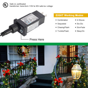 Guirnalda de Luces LED Decorativas de Grado Comercial con Clasificación IP44, Conectables, para Jardín, Fiestas al Aire Libre - Product Image 3