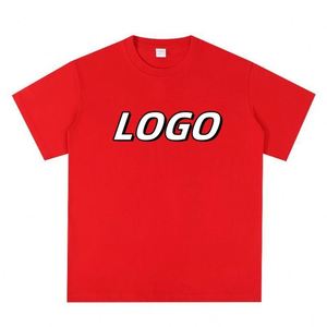 เสื้อยืดสั่งทำขายส่ง X527 ออกแบบเองได้ พิมพ์โลโก้ด้านหน้าและด้านหลัง เสื้อทีมแบบกำหนดเอง เสื้อยืดแขนสั้นผ้าฝ้ายสำหรับผู้ชายและผู้หญิง - Product Image 1