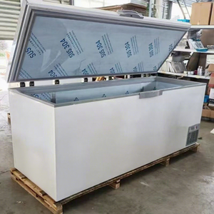 <span class=keywords><strong>Congélateur</strong></span> horizontal commercial à température unique en acier inoxydable à très basse température Grande capacité 818L -86 Double porte - Product Image 1