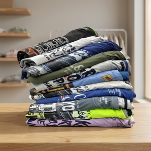 Camisa Casual de Negocios para Hombre, 100% Poliéster, Tejido Geométrico, Transpirable, Manga Corta, con Botones, Estilo Playero, Verano, con Flecos - Product Image 2