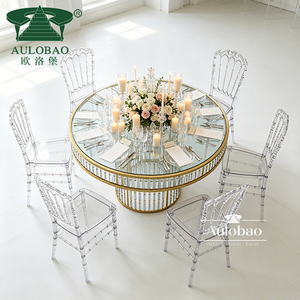 Transparent Hotel Wedding Party Event Supplies <b>Stackable</b> Crystal Clear Acrylic <b>Chairs</b> - Product Image 6