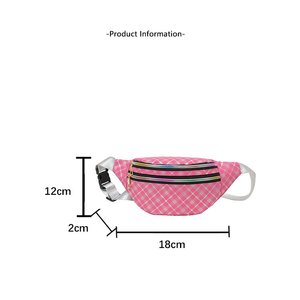 กระเป๋าคาดเอวแฟชั่นกันน้ำสำหรับผู้หญิงกระเป๋าคาดเอวแนวแฟชั่นสำหรับเทศกาล THK0289 - Product Image 3