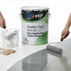 Pintura Epoxi Autonivelante para Pisos, con Arena de Color, Acabado Brillante, Textura de Mármol, para Pisos de Concreto en Interiores, Venta al Por Mayor - Product Image 6
