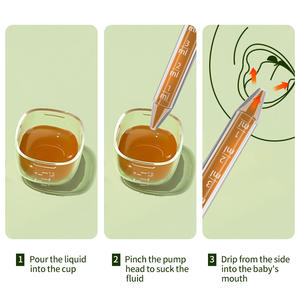 Оптовая продажа, без Bpa, 5 мл, пищевой материал, силиконовый медицинский дозатор, лекарственная капельница - Product Image 3