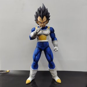 DBZ Super Saiyan Bleu <span class=keywords><strong>Végéta</strong></span> PVC Action Figure Modèle Bon Anime <span class=keywords><strong>Figurine</strong></span> Enfants Bureau Décoration Cadeau D'anniversaire - Product Image 3