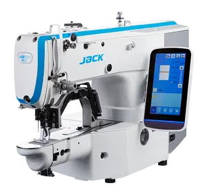 Máquina de coser con botón de tachuelas para ordenador, máquina de coser con corte de hilo automático, JK-T1900G de alta velocidad, marca China n. ° 1