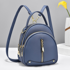 2026 New Arrival Female New <b>Backpacks</b> for Women <b>Black</b> Travel <b>Backpack</b> Soft Leather <b>School</b> Bags for Teenage Girls - Product Image 3