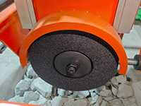 Scie à disque portative haute précision légère 42 kg pour rail ferroviaire, coupe-rail abrasif, acier inoxydable, 5,5/6,5 CV interne