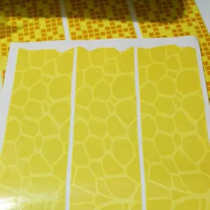 Màn hình in ấn Electroplated đề can trượt nước chuyển giấy vàng lá Decal GiấY cho gốm sứ nhà vệ sinh