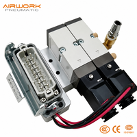 Пневматический клапанный блок SIE311-IP-SD2-D4DC24V с 16-контактным разъемом для промышленного применения