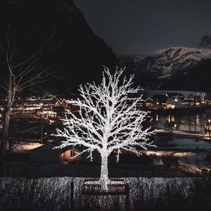 Décorations <span class=keywords><strong>de</strong></span> <span class=keywords><strong>Noël</strong></span> commerciales d'extérieur, arche rouge 3D, grande arche décorative, motif d'arbre géant avec lumières LED, <span class=keywords><strong>pour</strong></span> centres commerciaux et événements - Product Image 2