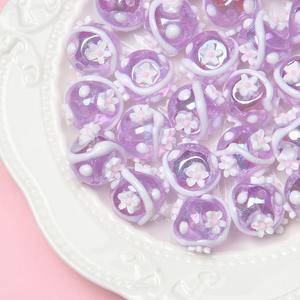 Miaobei <span class=keywords><strong>perles</strong></span> lourdes peintes à la main en <span class=keywords><strong>gros</strong></span> lâche bricolage accessoire bracelet matériel téléphone portable chaîne voiture suspendu a - Product Image 3