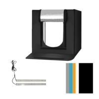 Offre Spéciale 80CM Photo Box avec support Caméra Photo Studio Soft Box pour produit Photographie Boîte à lumière