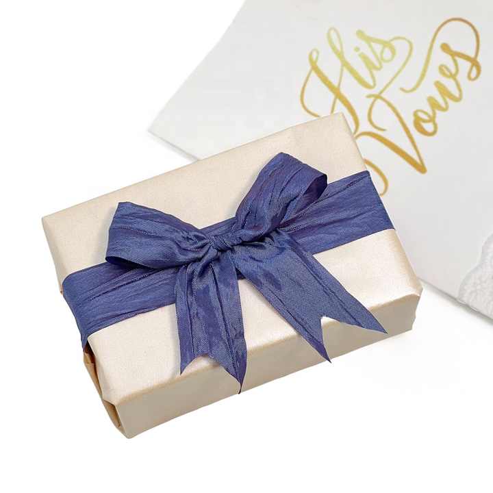 Custom Double Face Wrinkle Crushed Satin Ribbon Roll Luxury Fashion ...