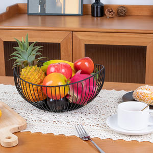 Panier de rangement en fil de fer métallique de style multiple à usage domestique nordique pour la <span class=keywords><strong>cuisine</strong></span> et le salon - Product Image 5
