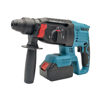 Marteau perforateur rotatif sans fil industriel 40 mm SDS Plus avec moteur sans balais et batterie rechargeable pour le perçage du béton, idéal pour le bricolage