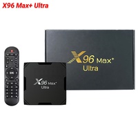 Reproductor Multimedia Inteligente X96 Max+ Ultra Android 11.0, Amlogic S905X4, WiFi 2.4G/5G, 8K H.265 HEVC, Compatible con Tarjeta SD