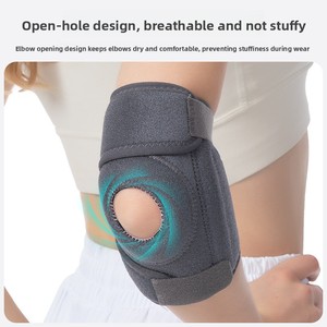 Gomitiere Antiurto con Supporto per Braccio, per Basket e Fitness, Doppia Compressione, Design Aperto, Logo Personalizzabile - Product Image 4