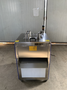 Machine à trancher les oignons et les ananas en acier inoxydable, moteur 0,75 kW, capacité 300 kg/h, <span class=keywords><strong>taille</strong></span> réglable, coupe-légumes et fruits - Product Image 4