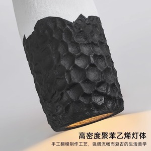 โคมไฟห้อยสไตล์วาบิซาบิแบบญี่ปุ่น ดีไซน์สร้างสรรค์เฉพาะตัวสำหรับร้านอาหาร บาร์ ห้องนอน ออกแบบโดยดีไซเนอร์ - Product Image 5